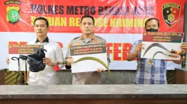 Konferensi Pers Polres Metro Bekasi Kota