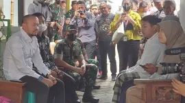 Kolonel Yudhi Berkunjung ke Rumah Duka Korban Kanjuruhan