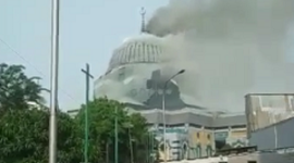 Kubah Masjid Islamic Center Jakarta Utara