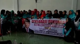 Deklarasi Emak-Emak Situbondo Prabowo Jadi Presiden