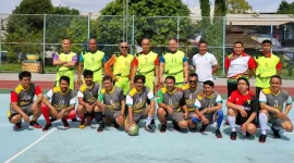 Kajati DKI Jakarta Gelar Futsal Bareng Awak Media