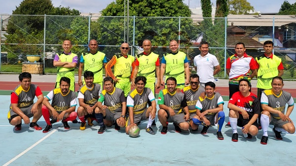Kajati DKI Jakarta Gelar Futsal Bareng Awak Media