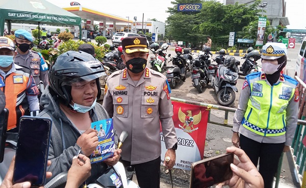 Polres Metro Bekasi Kota Gelar Operasi Zebra 2022