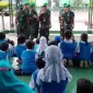 Kebersamaan Anak Usia Dini Dengan TNI