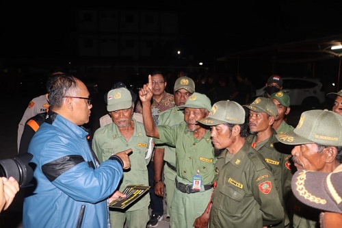 Kapolres Metro Bekasi Berikan Pesan Linmas