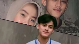 Foto: Alip Panca Maulana dengan kekasinya Neng Ulan Padilah