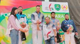 Kurash Kabupaten Bekasi Raih Juara Umum Porprov Jabar 2022