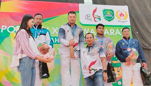 Kurash Kabupaten Bekasi Raih Juara Umum Porprov Jabar 2022