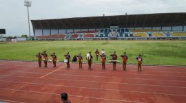 Cabor Drumband Kabupaten Bekasi Sukses Raih Medali Emas 