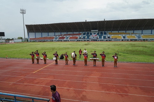 Cabor Drumband Kabupaten Bekasi Sukses Raih Medali Emas 