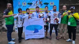 Arung Jeram Kabupaten Bekasi Sumbang Dua Medali 