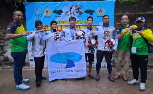 Arung Jeram Kabupaten Bekasi Sumbang Dua Medali 