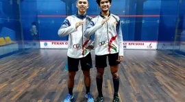 Squash Kabupaten Bekasi Raih Medali Emas 