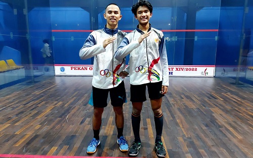 Squash Kabupaten Bekasi Raih Medali Emas 