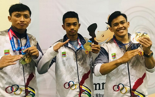 Cabor Senam Kabupaten Bekasi Sumbang Empat Medali Emas