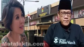 Foto: Natalia Rusli (NR) Dengan Ketua IPW Sugeng Teguh Santoso