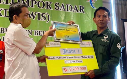 Kawung Tilu Raih Juara 1 Lomba Pokdarwis 
