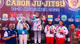 Jiujitsu Kabupaten Bekasi Sumbang 2 Medali Emas 