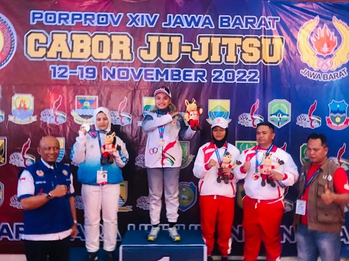 Jiujitsu Kabupaten Bekasi Sumbang 2 Medali Emas 