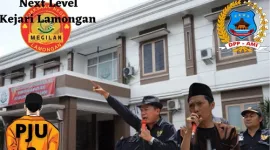 AMI Aksi Desak Kejari Lamongan 