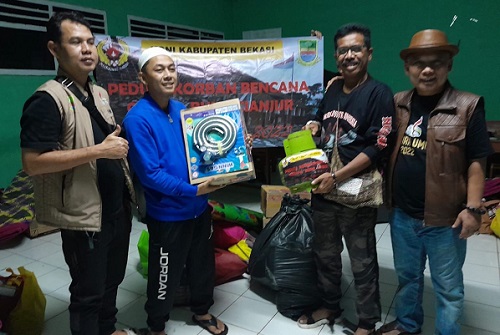 KONI Kabupaten Bekasi Salurkan Bantuan Logistik 