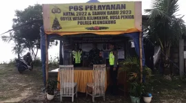 Penjagaan Obyek Wisata di Klungkung