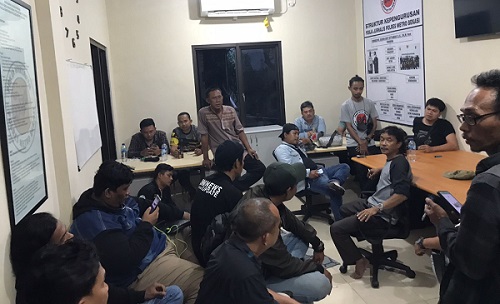 Pokja Wartawan Polres Metro Bekasi