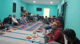 Rapat Warga di Kantor Sekretariat RW07 Perwira Kota Bekasi