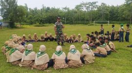 Pelajar di Ponpes Darul Ma’arif 