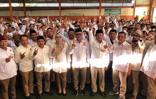 Jajaran Partai Gerindra Kabupaten Bekasi Jawa Barat