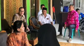 Ket. Foto: Ketua DPC Gerindra Kabupaten Bekasi, Aria Dwi Nugraha (Kaca mata)