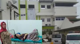 Foto: Korban Dugaan Malpraktek bersama Ibunya Saat di RS. Cenka Kabupaten Bekasi