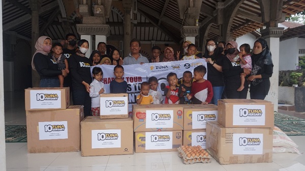 Zuna Gloves Gelar Charity Tour di Panti Asuhan Kota Semarang