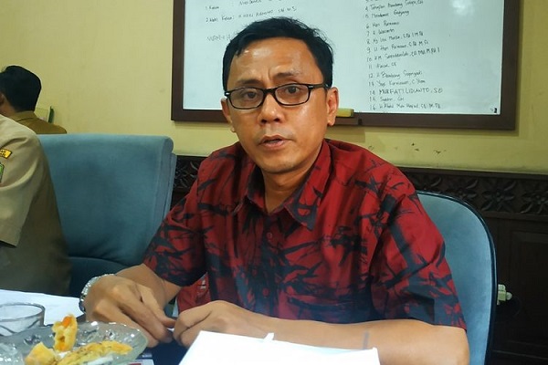 Anggota Komisi I DPRD Kota Bekasi, Nicodemus Godjang 
