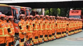 Kabasarnas Berangkatkan 47 Personil ke Turki 