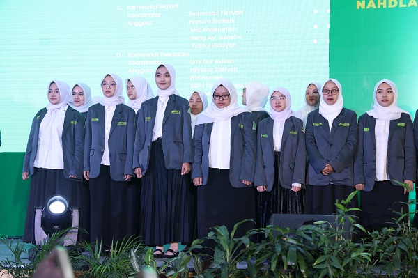 Pengurus Pimpinan Pusat Ikatan Pelajar Putri Nahdlatul Ulama (IPPNU) resmi dilantik di Jakarta pada 31 Januari 2023 (Foto: Istimewa)
