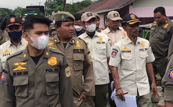 Petugas Satpol PP Kabupaten Bekasi