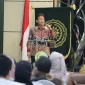 Menkes Budi Gunadi Sadikin saat memberikan Kuliah Umum Transformasi Sistem Kesehatan Nasional di Auditorium FKK UMJ, Selasa 21 Februari 2023 (Foto: Istimewa)