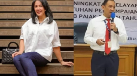 Rafael Alun Trisambodo dan istrinya Ernie Meike