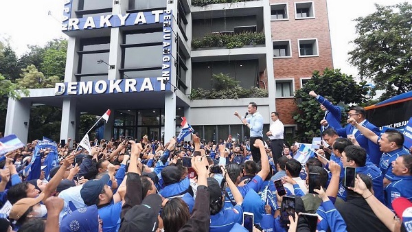 Kantor DPP Partai Demokrat, Menteng, Jakarta Pusat