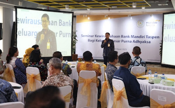 Seminar Kewirausahaan Bank Mandiri Taspen 