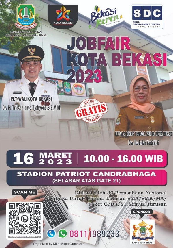 Disnaker Kota Bekasi Gelar Acara Job Fair Tahun 2023