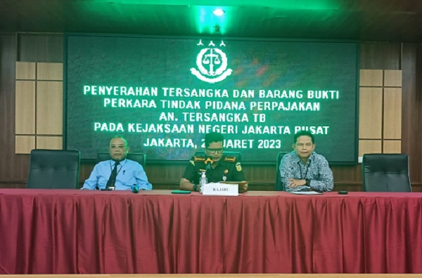 Foto: Konferensi Pers Kejari Jakarta Pusat