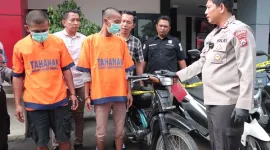 Foto: Dua Pelaku Residivis Maling Motor