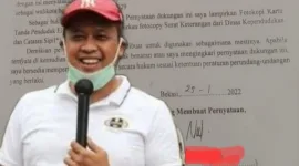 Foto: Plt Walikota Bekasi, Tri Adhianto