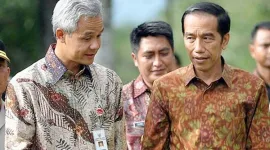 Foto: Presiden RI, Ir. H. Joko Widodo Bersama Ganjar Pranowo