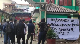 Foto: Aksi Mahasiswa (AKAMSI) Kabupaten Bekasi