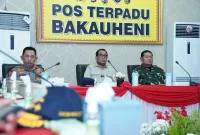 Foto: Kapolri Jenderal Polisi Drs. Listyo Sigit Prabowo, Menhub Budi Karya Sumadi dan Panglima TNI, Yudo Margono