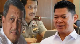 Foto: Komjen Pol (Purn) Oegroseno (kiri) dan Raja Sapta Oktohari (Kanan)  