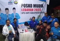 Posko Mudik KNPI Kabupaten Bekasi Jawa Barat